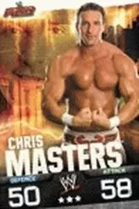 WWE Slam Attax Evolution - Slam Attax Evolution Card: Chris Masters